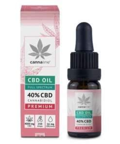 CANNALINE Premium CBD-Hanföl 40%, 4000 mg, (10 ml)