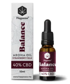 Happease Balance CBD-Öl Strawberry fields, 40% CBD, 4000 mg, (10 ml)