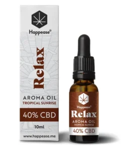 Happease Relax CBD Öl Tropical Sunrise, 40% CBD, 4000 mg, (10 ml)