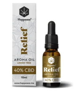 Happease Relief CBD Öl Lemon tree, 40% CBD, 4000 mg, (10 ml)