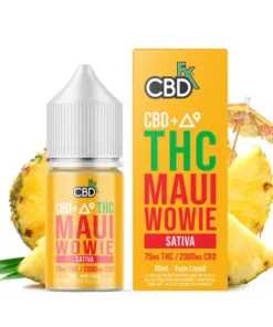 CBD + Delta-9 THC-Vape-Saft: Maui Wowie – Sativa