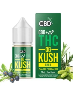 CBD + Delta-9 THC-Vape-Saft: OG Kush